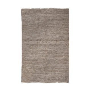 Apverčiamas iš vilnos mišinio kilimas rudos spalvos 160x230 cm – Ixia