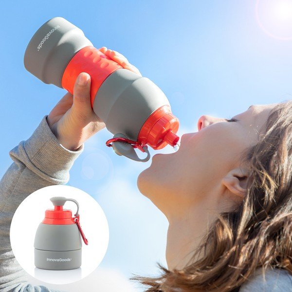 "InnovaGoods" sulankstomas silikoninis buteliukas, 580 ml-image-4