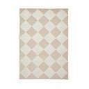 Skalbiamas baltos spalvos/smėlio spalvos kilimas 160x230 cm Lyna Beige&White – Think Rugs