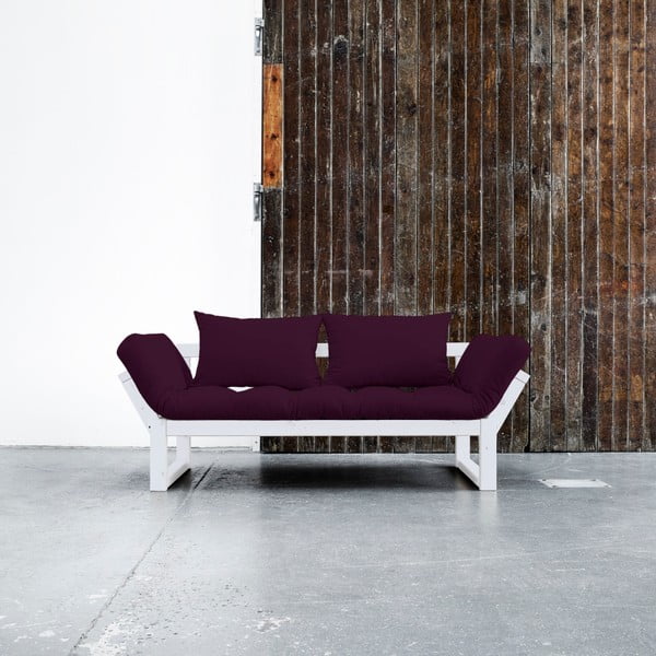 Kintama sofa "Karup Edge" Balta / violetinė slyva