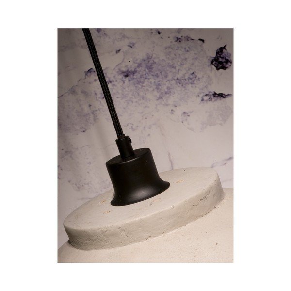 Pakabinamas šviestuvas iš popieriaus ir medžio drožlių Good&Mojo Borobudur, ⌀ 40 cm-image-4
