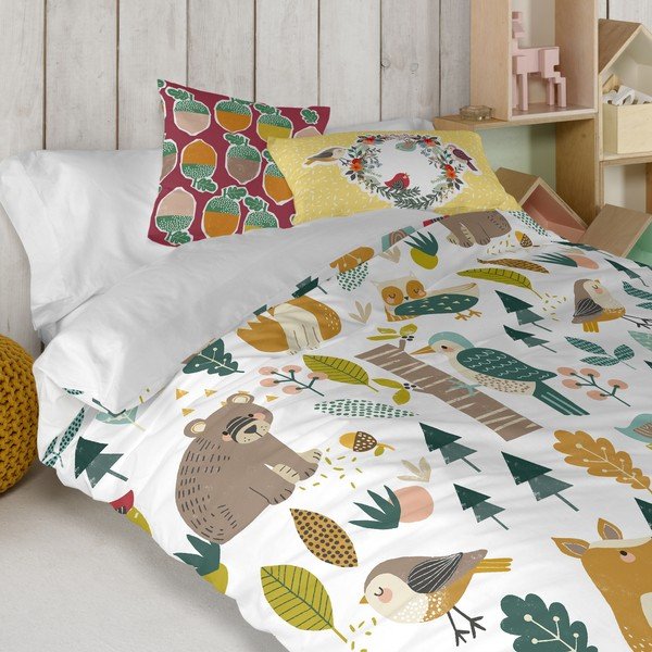 Medvilninis dvipusis užvalkalas Moshi Moshi Harvestwood, 50 x 30 cm-image-3