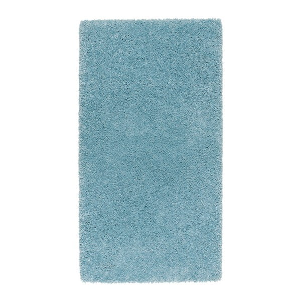 Šviesiai mėlynas kilimas Universal Aqua Liso, 57 x 110 cm
