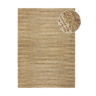 Rankų darbo iš kenafo kilimas natūralios spalvos 200x290 cm Drew Stripe – Flair Rugs