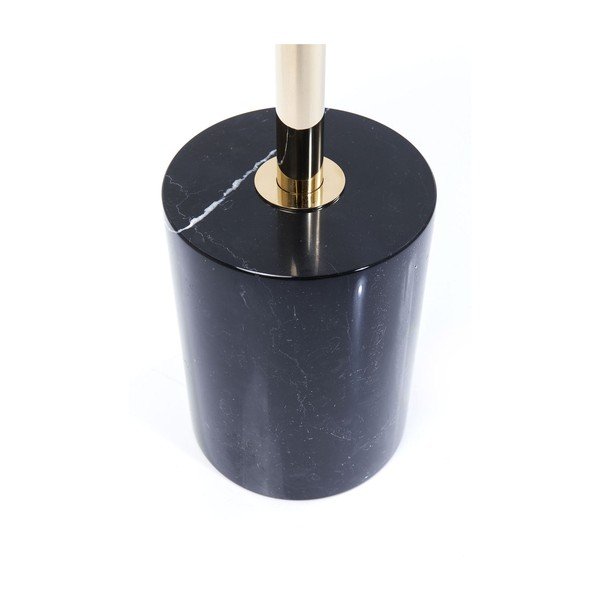 Kare Design San Remo Base juodas kavos staliukas su auksiniu pagrindu, ø 46 cm-image-3