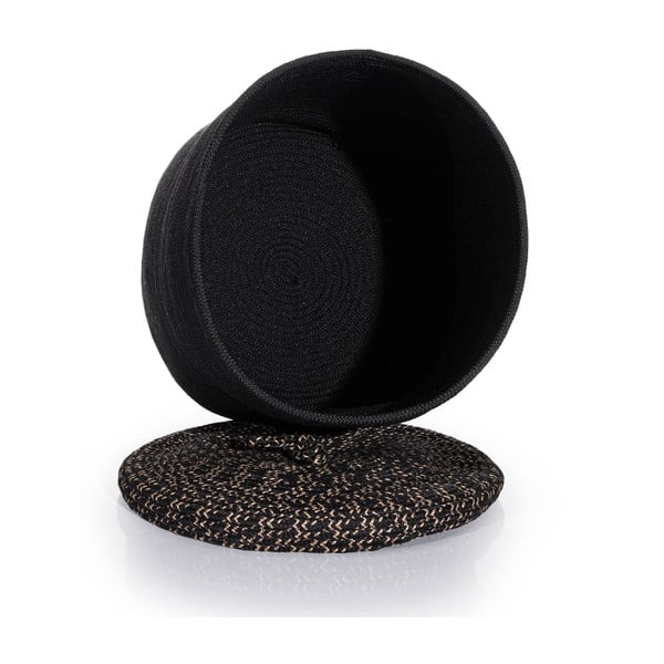 Medžiaginė dekoratyvinė laikymo dėžė su dangčiu - Mioli Decor-image-2