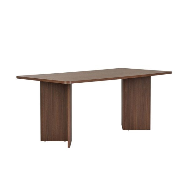 Valgomojo stalas iš riešutmedžio 90x180 cm Linza – Kalune Design