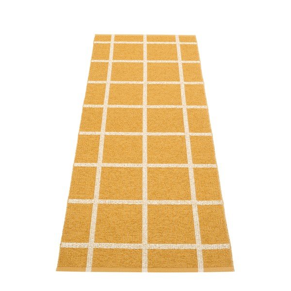 Ochros spalvos lauko kilimas 70x225 cm Ada Ochre – Pappelina