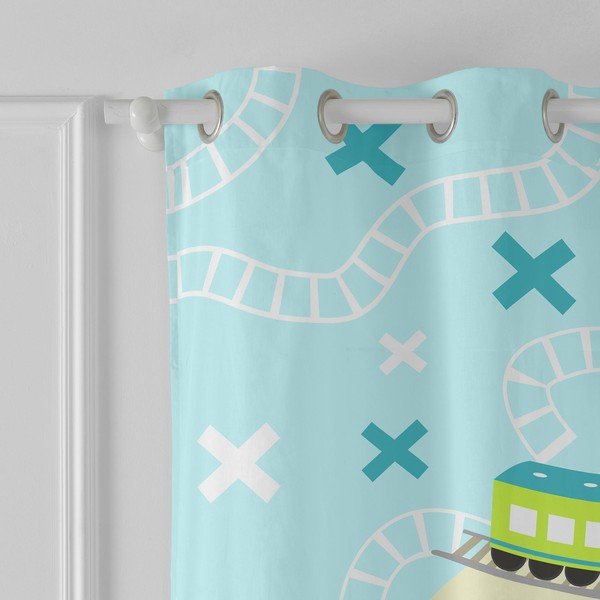 Happynois traukinio užuolaida vaikams, 180 x 135 cm-image-2