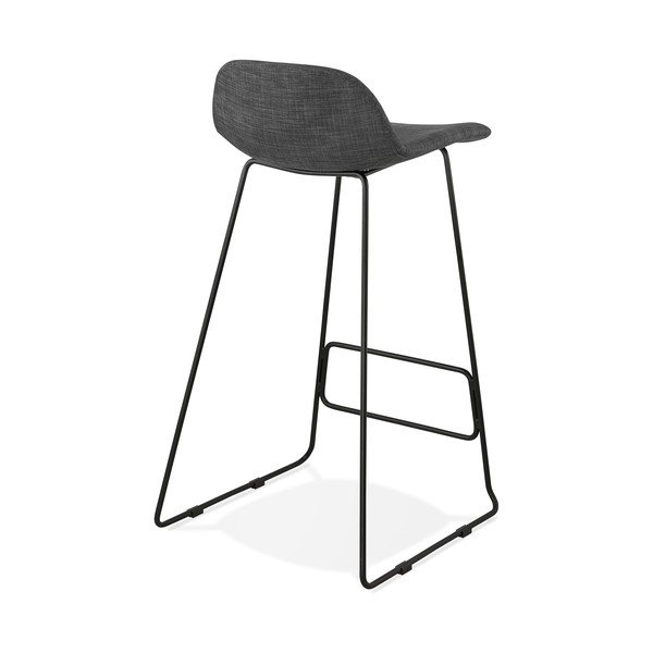 Tamsiai pilka baro kėdė Kokoon Vancouver, sėdynės aukštis 76 cm-image-3