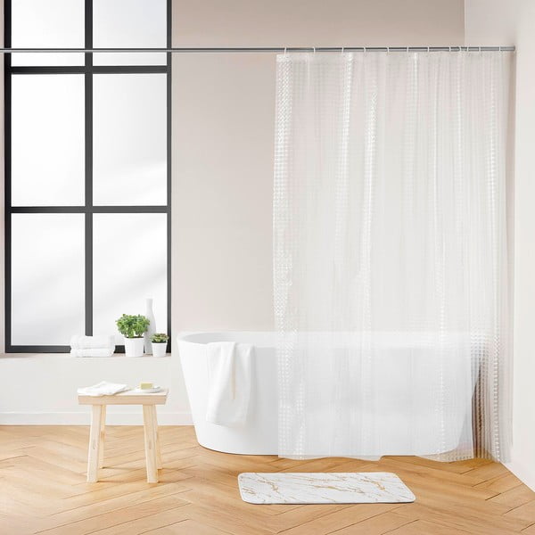 Dušo užuolaida 180x200 cm Cube – douceur d'intérieur-image-1