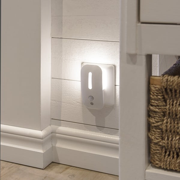 Balta LED naktinė lemputė su judesio jutikliu - Star Trading-image-1