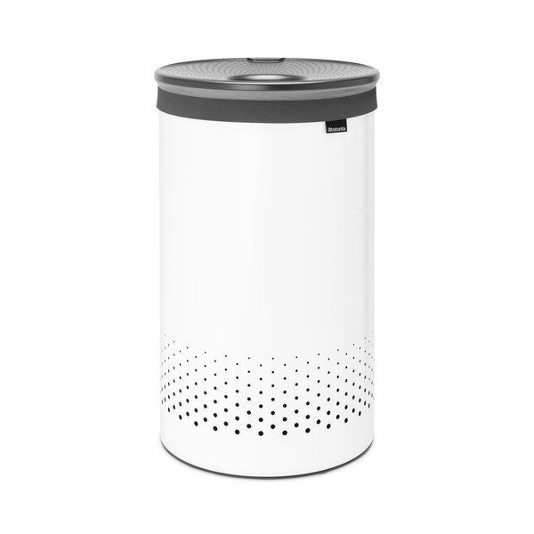 Iš metalo skalbinių krepšys baltos spalvos 60 l – Brabantia-image-3
