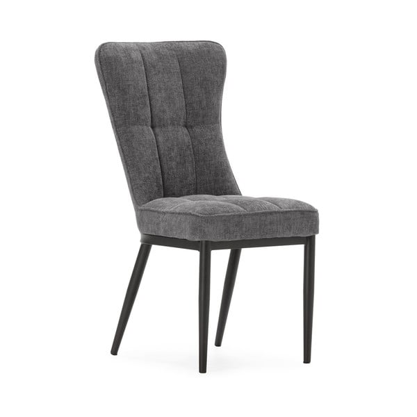 Pilkos spalvos valgomojo kėdės 2 vnt. Damon – Marckeric