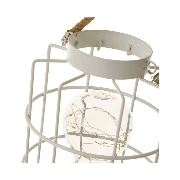 Stalinis šviestuvas baltos spalvos (aukštis 20,5 cm) – Casa Selección-image-2