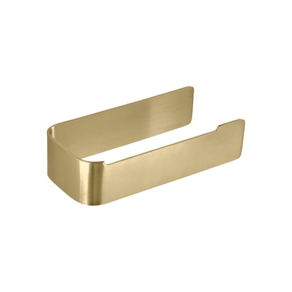 Sieninis žalvario spalvos iš nerūdijančio plieno laikiklis tualetiniam popieriui Ume Brass – Zone-image-2