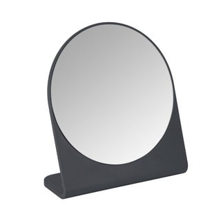 Antracito spalvos kosmetinis veidrodis Marcon