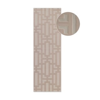 Kilimas smėlio spalvos 80x240 cm Perles Onyx – Elle Decoration