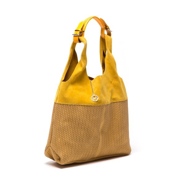 Odinė rankinė Mangotti 875 Giallo-image-2