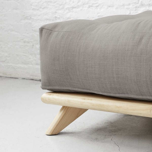 Sofa "Senza Natural/Granite Grey-image-4