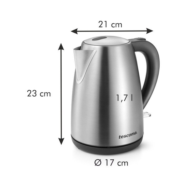Nerūdijančio plieno sidabrinės spalvos 1,7 l virdulys GrandChef - Tescoma-image-4