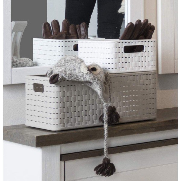 Tamsiai pilkas perdirbto plastiko krepšys Country - Rotho-image-1