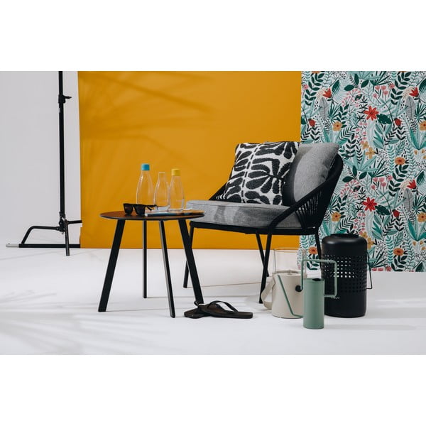 Juoda dujinė lempa Cosi Drop, aukštis 37 cm-image-3