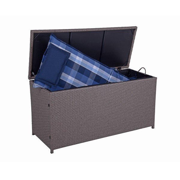 Sodo daiktadėžė rudos spalvos Patras – Garden Pleasure-image-2