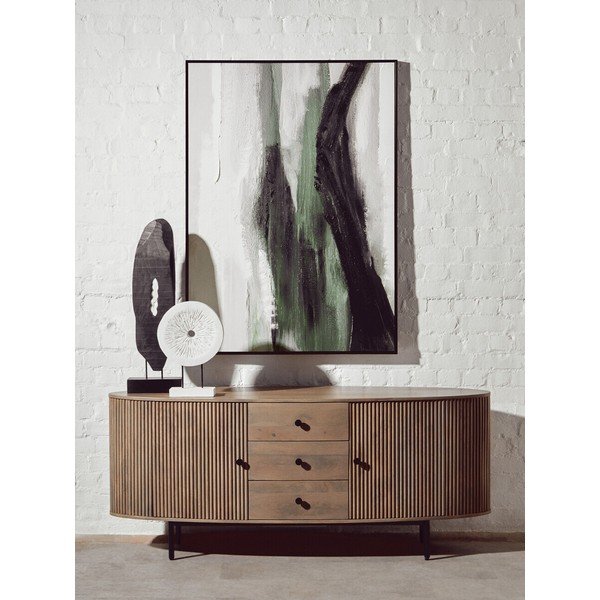 Paveikslas su rėmeliu/tapyba ant drobės 103x143 cm Astratto – Premier Housewares-image-1