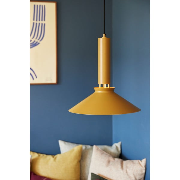 Kabantis šviestuvas oranžinės spalvos ø 40 cm Coney – Hübsch-image-2