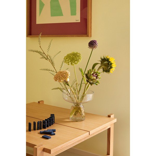 Iš stiklo  rankų darbo vaza (aukštis 19 cm) Aino – Hübsch-image-1