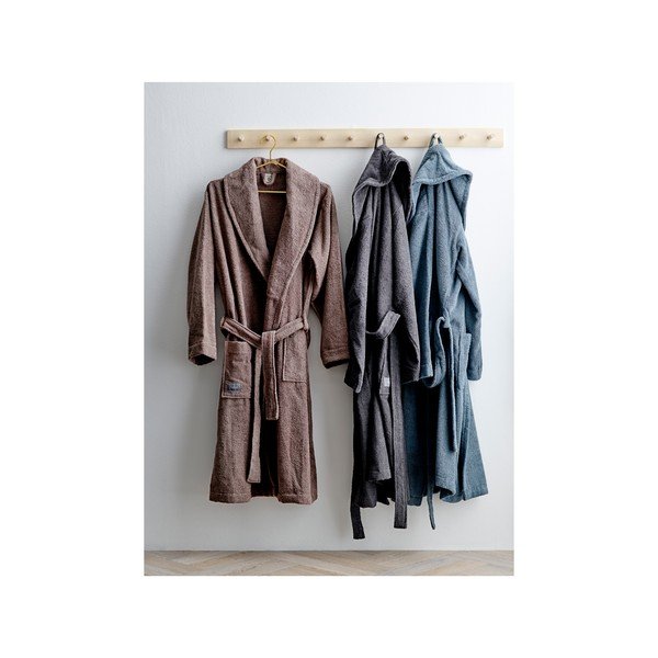 Rudas chalatas iš ekologiškos medvilnės Södahl, dydis L / XL-image-1