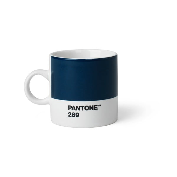 Tamsiai mėlynas puodelis Pantone Espresso, 120 ml