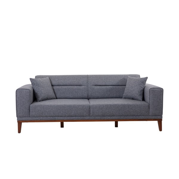 Sulankstoma sofa tamsiai pilkos spalvos 223 cm Liones – Artie