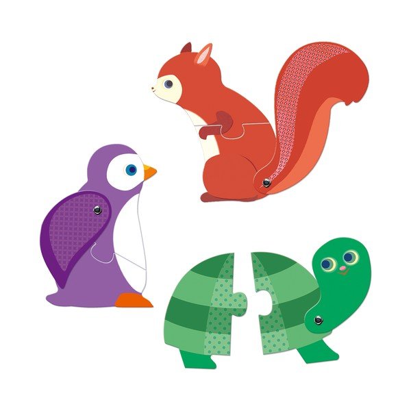 Vaikiška dėlionė Djeco Duo Movement-image-2