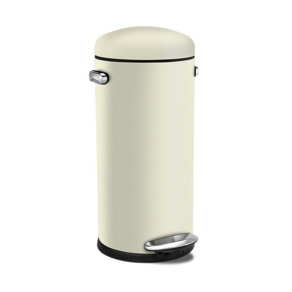 Kreminis pedalų krepšys simplehuman Retro, 30 l