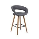 Baro taburėtės tamsiai pilkos spalvos 2 vnt. 88,5 cm Gill – Actona