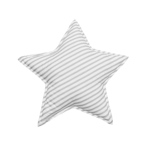 Vaikiška medvilninė žvaigždės formos pagalvėlė BELLAMY Stripes