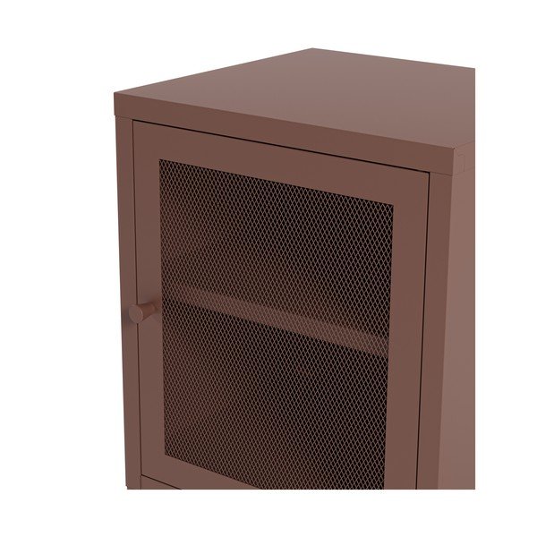 Bordo spalvos naktinis staliukas Fayna – Marckeric-image-4