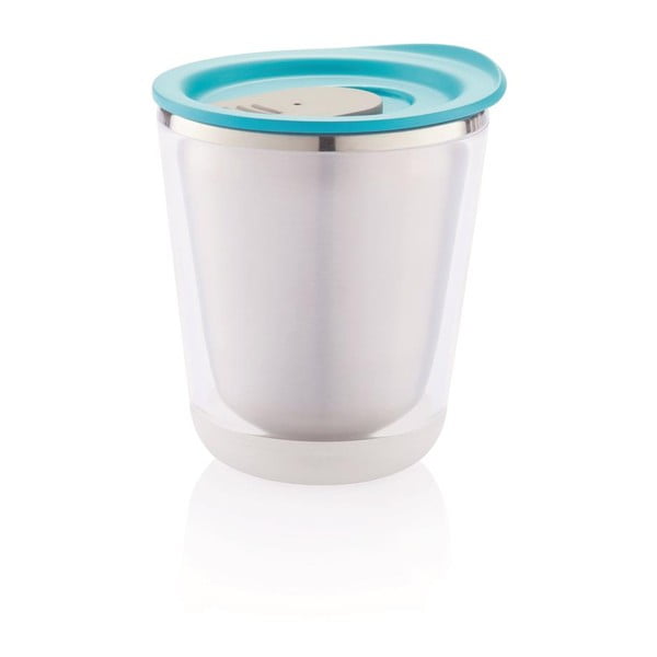 Mėlynas kelioninis termo puodelis XD Design Dia, 227 ml