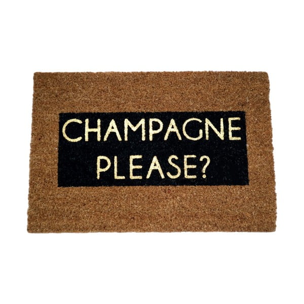 Natūralaus pluošto kilimėlis Artsy Doormats Champagne Glitter, 40 x 60 cm