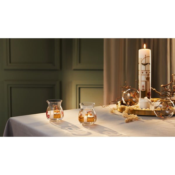 Iš stiklo pūsti Kalėdų eglutės žaisliukai ø 8 cm Annual Christmas Bauble – Holmegaard-image-1