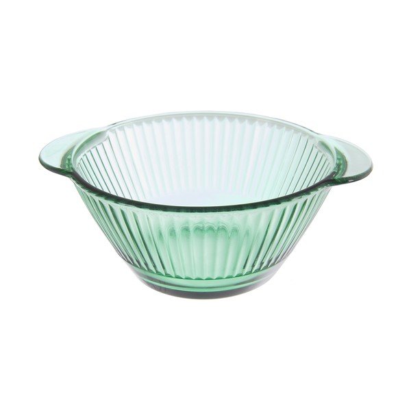 Žalios spalvos iš stiklo  mažas dubuo 450 ml Verde – Orion