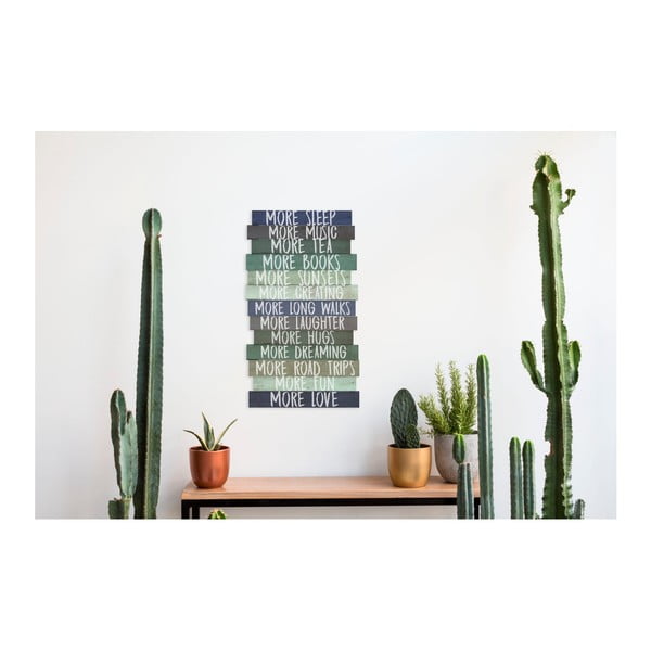 Ženklas 30x50 cm I Want More – Really Nice Things-image-1