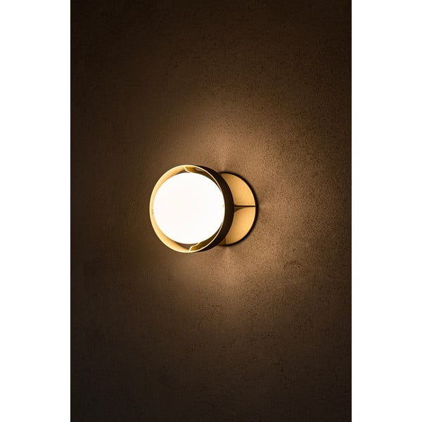 Sieninė lempa auksinės spalvos su pritemdymo funkcija Loop – tala-image-2