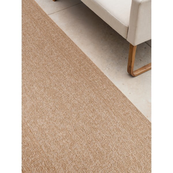 Smėlio spalvos/dramblio kaulo spalvos lauko kilimas 80x250 cm Duet Kona – NORTHRUGS-image-3