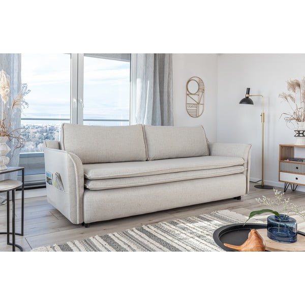 Smėlio spalvos sofa-lova Miuform Charming Charlie-image-4