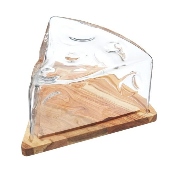 Sūrio padėklas su dangteliu "Kitchen Craft Master Glass