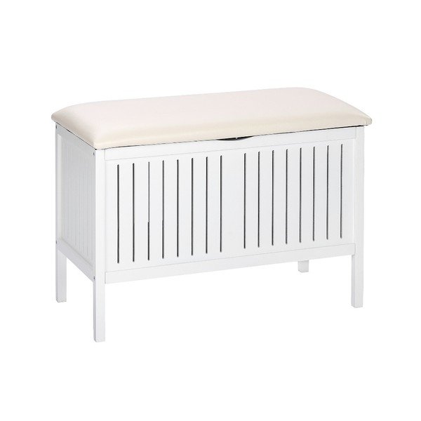 Baltas sandėliavimo suolas Wenko Oslo-image-1