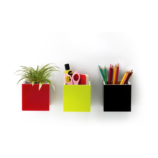 Sieninė dėžutė Pixel Box, raudona-image-3